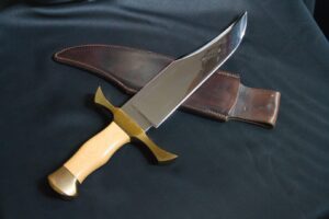 Hibben Large Bowie with Sheath
