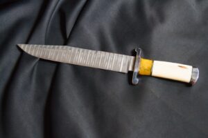 Hibben Damascus Bowie