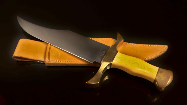 Rare Vintage Gil Hibben Custom Knife – Silver Dollar City, MO (1975–1979)