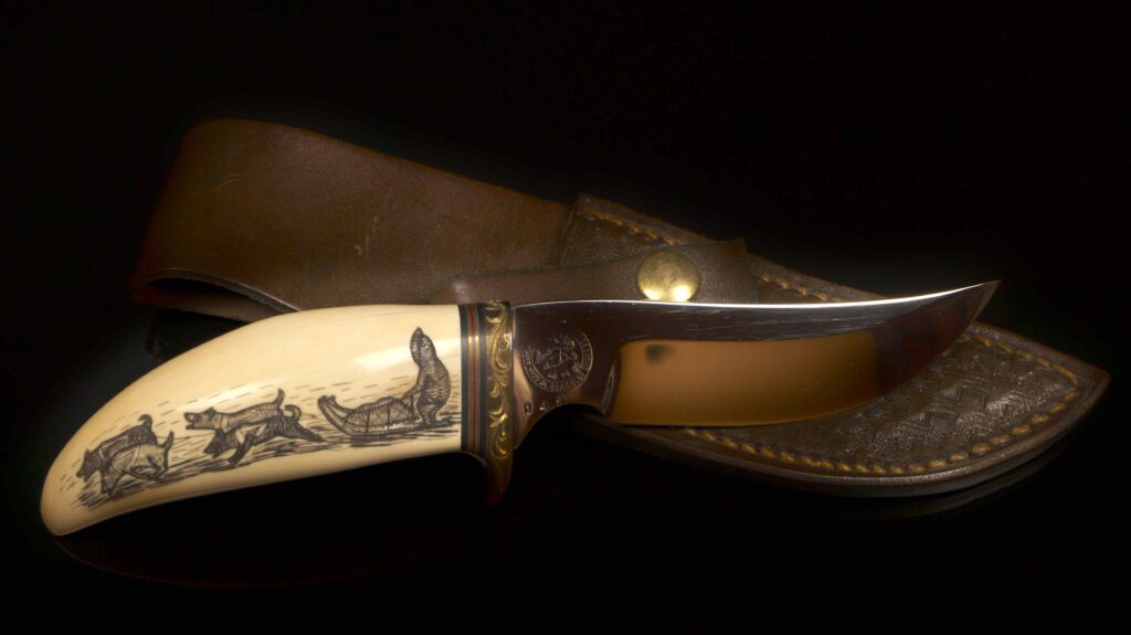 1975 Annual Fur Rondy Knife by Gil Hibben & Peter Mayac