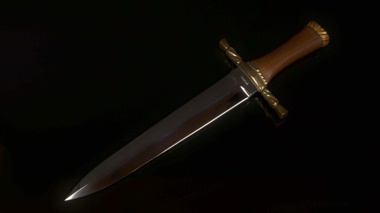 Early Virgil England Double Hollow Round Sword