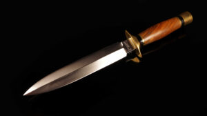 Vintage Ralph Bone Custom Dagger – Rare 1960s Lubbock, Texas Handmade