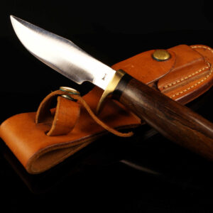 Ralph Bone. Clipped trailing-point hunting knife