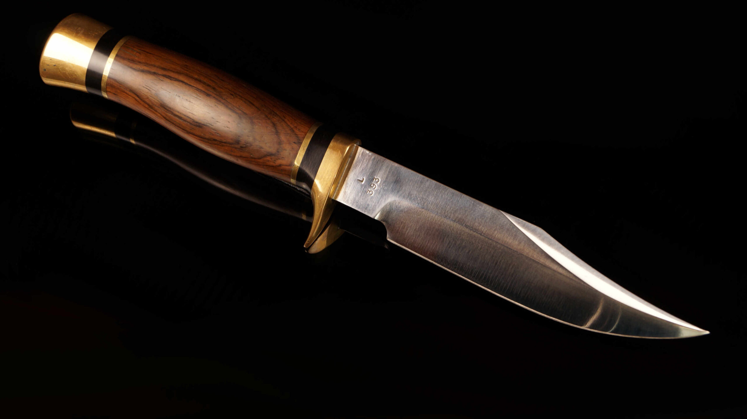Rare Ralph Bone Custom Fixed Blade Bowie Knife - Lubbock, TX
