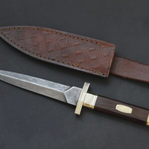 Damascus Fixed with Sheath