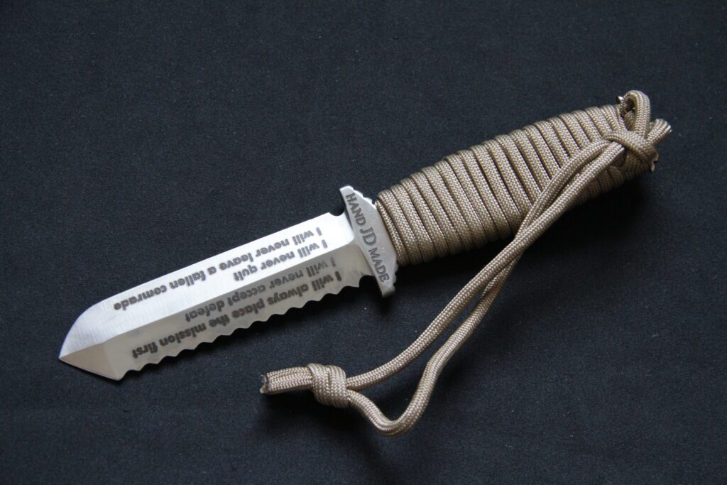 Jim Deventer Handmade - With/Paracord Wrap