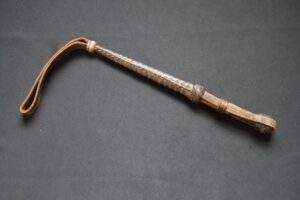 Vintage Brown Leather Blackjack