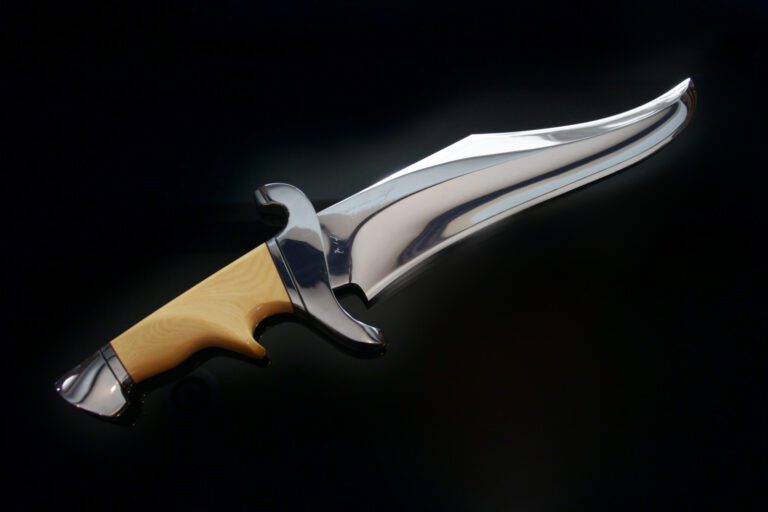 Super Bull Elk Bowie Rod -Caribou- Chappel