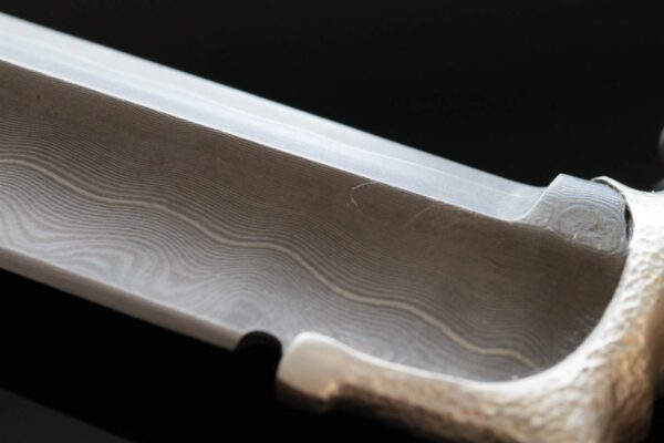 Virgil England Damascus Dagger - Image 6