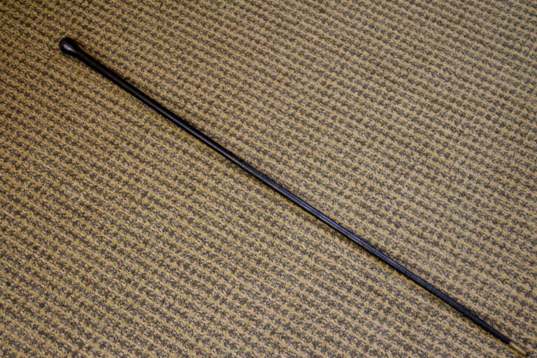 Leather Wrapped Walking Stick