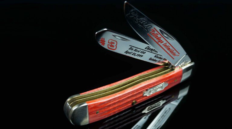 Case XX Dale Earnhardt Knife 6254 Trapper 1999 #524