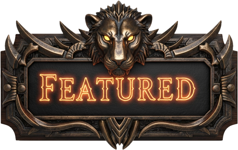 Gil Hibben handcrafted shield ‘Leo Pantera,’ featuring detailed metalwork and intricate engravings, one of a set of three unique collector’s shields.