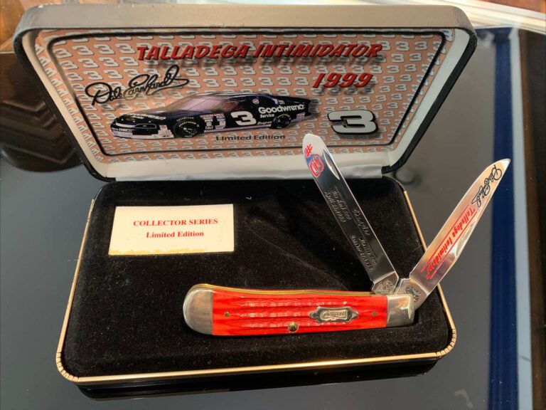 Case XX Dale Earnhardt Knife 6254 Trapper 1999 #524
