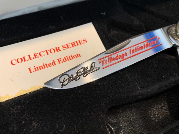Case XX Dale Earnhardt Knife 6254 Trapper 1999 #524 - Image 3