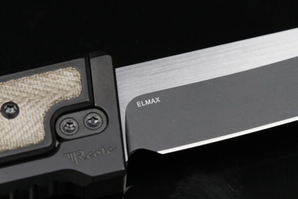 Reate EXO Exoskeleton Design Elmax Black Micarta Gravity - Image 4