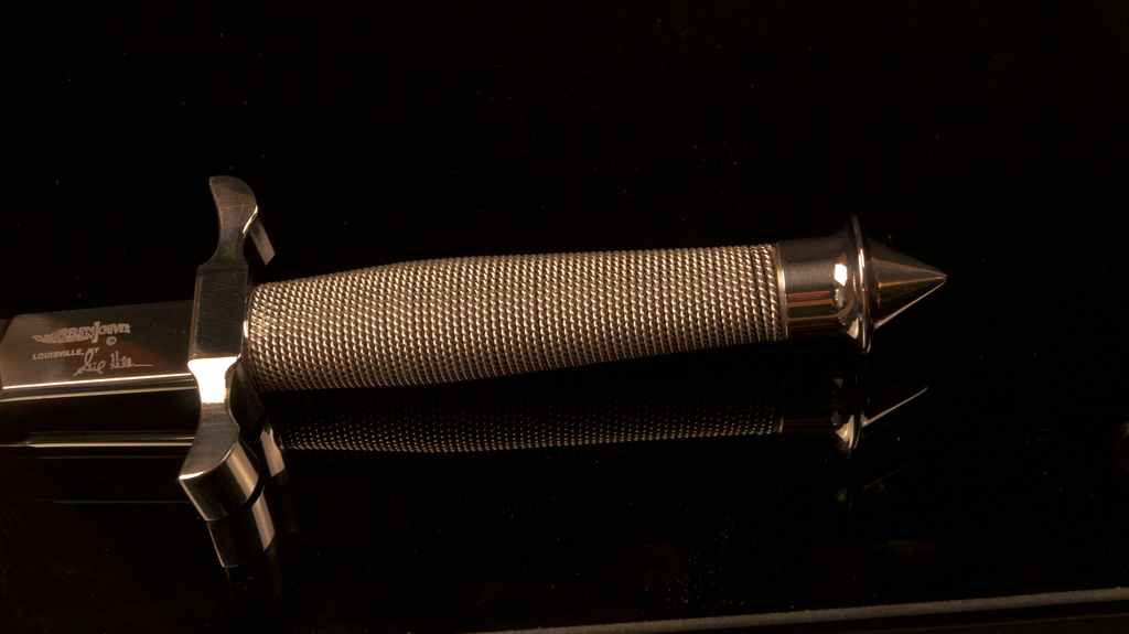 Gil Hibben Silver Shadow dagger, original Handmade in KY