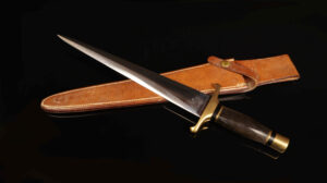 Vintage Ralph Bone Custom "Model AT" Arkansas Toothpick Dagger