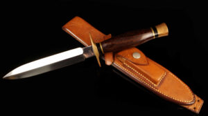 Vintage Ralph Bone Dagger – Rare 1960s Lubbock, Texas