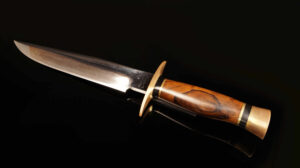 Vintage Ralph Bone Custom Fighting Bowie