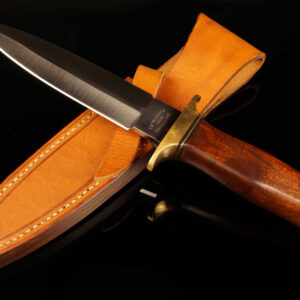 Vintage Don "The Duck" Gidcumb Handmade Custom Boot Knife / Dagger with Sheath