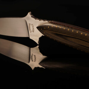 Vintage Dick Atkinson Custom Utility Knife - Handmade Fixed Blade EDC