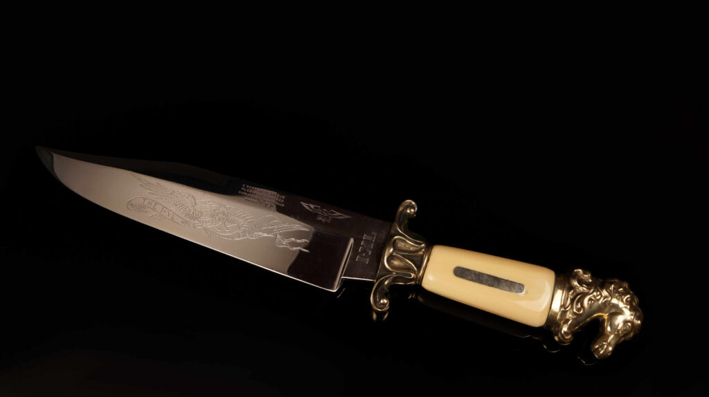 Rare George Wostenholm I*XL Limited Edition Bowie Knife 5/100 with Sheath
