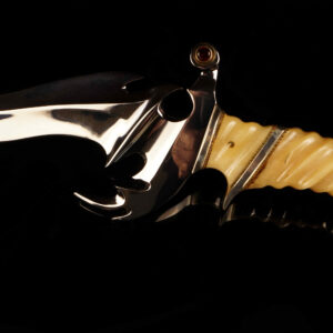 Gil Hibben Elf Dirk- With Coral Handle